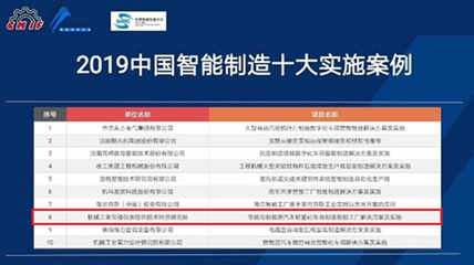 仪综所项目入选“中国智能制造十大实施案例” 技术突破成行业新标杆