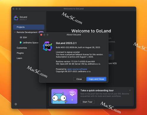 Mac电脑上的Go语言开发利器 Goland for Mac v2023.2.1中文激活版深度解析